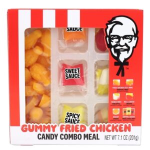 Frankford Gummy KFC Fried Chicken Candy Combo Meal 7.1oz 6ct